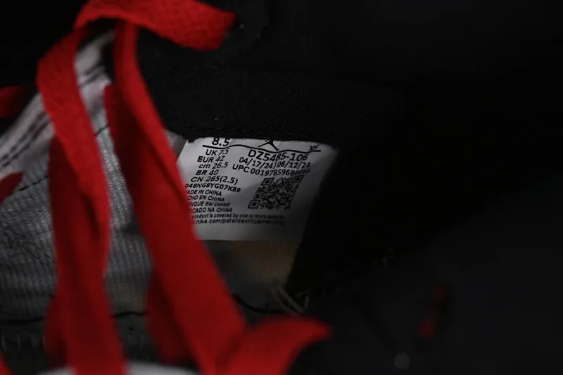 All categories Air Jordan Jordan series basketball shoes Air Jordan 1 High LJR version Air Jordan 1 High OG "Black Toe Reimagined" AJ1 Joe 1 new black toe DZ5485-106